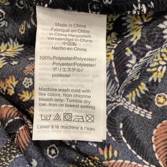 J. Crew Point Sure Jungle Print Crepe Wide Leg Pant size 6 - Picture 10 of 12